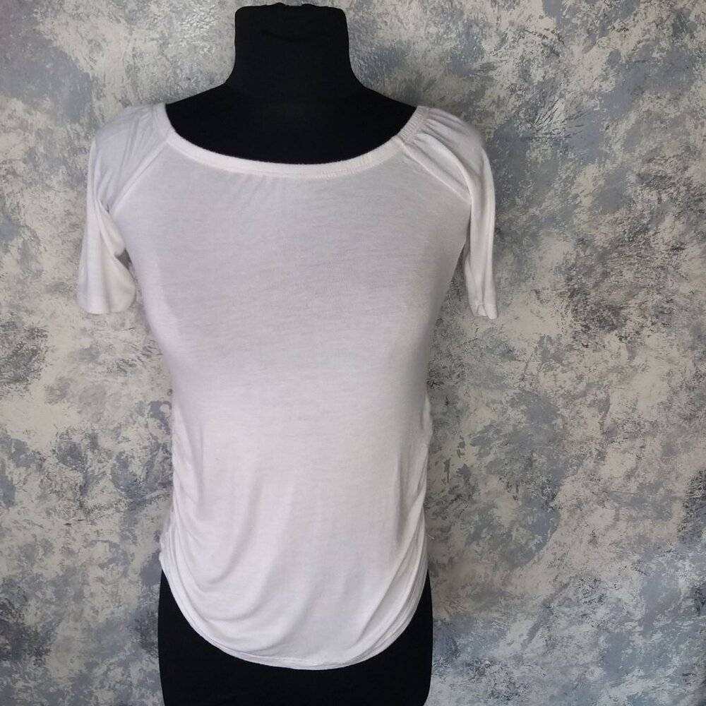 Alloy Apparel Elegant White Women's Top Size S
